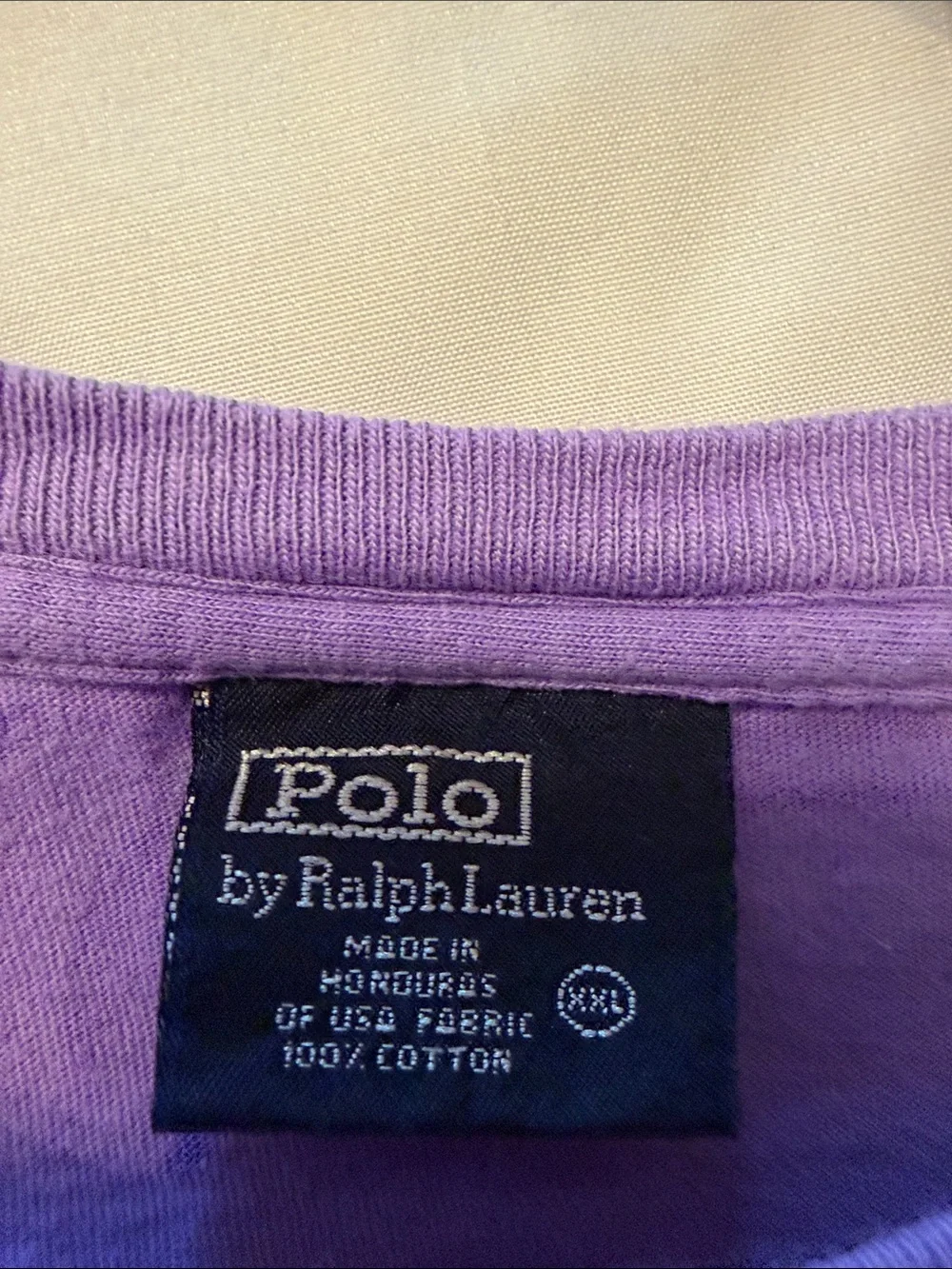 Ralph Lauren Lavender Short Sleeve Crew Tee
